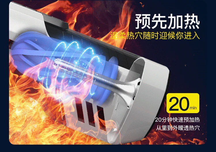 Секс игрушки для мужчин Pussy секс поршневого типа с автоматическим нагревом