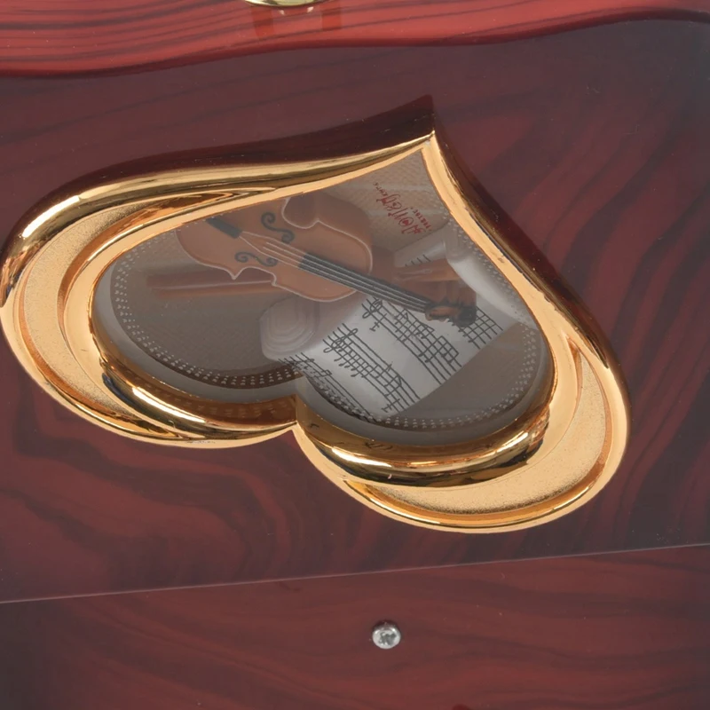 

Classic Rotating Dancer Ballerina Piano Music Box Clockwork Plastic Jewelry Box Girls Hand Crank Music Mechanism Christmas Gift