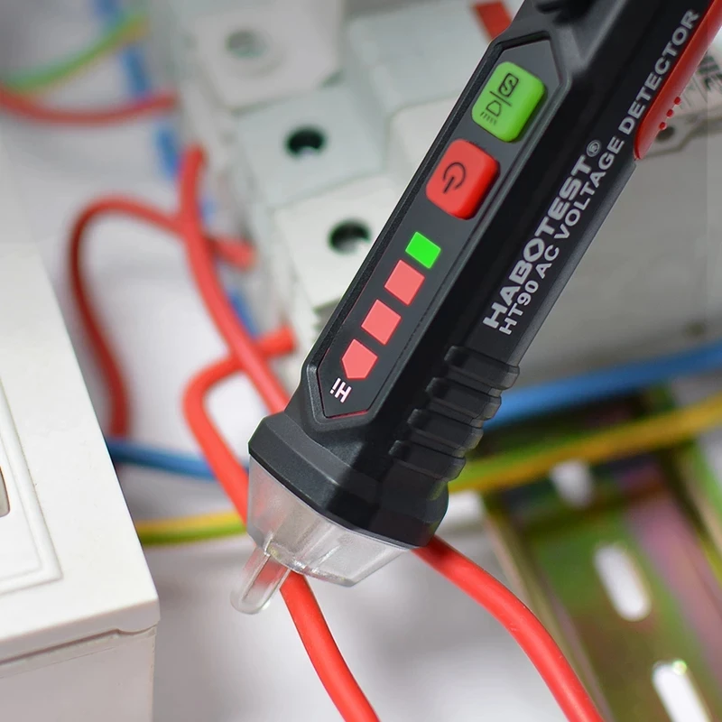 12-1000 в ЖК-дисплей визуальный умный Бесконтактный детектор напряжения