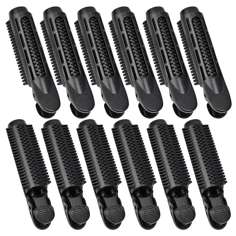 

12 PCS Volumizing Hair Root Clip Self Grip Fluffy Hair Root Clips DIY Hair Roller Tool Hair Curler Clip