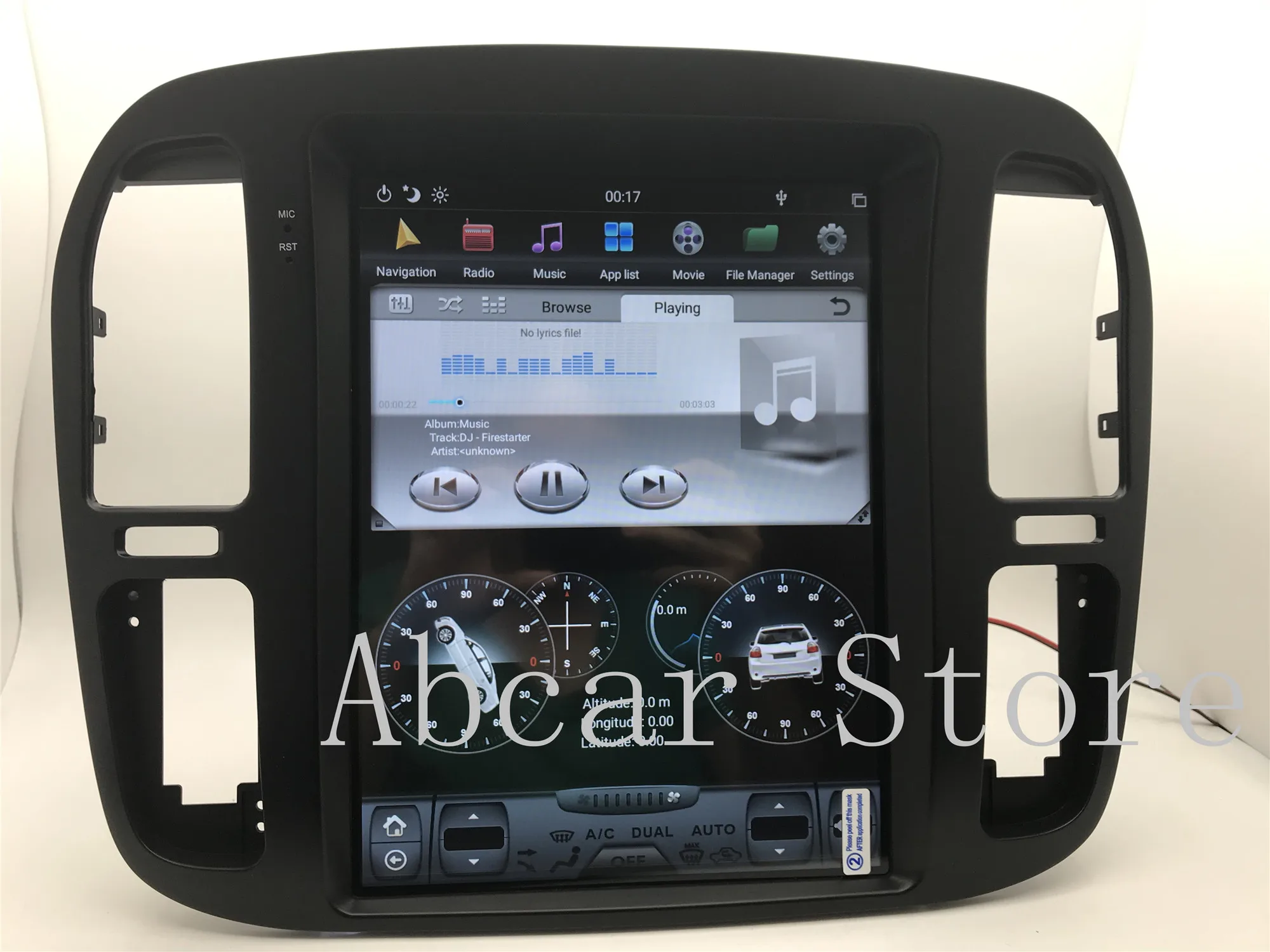 Tesla стиль Android 8,1 автомобильный dvd-плеер gps навигация для TOYOTA LAND CRUISER LC100 LEXUS LX470 1999-2002 радио px6 carplay ips