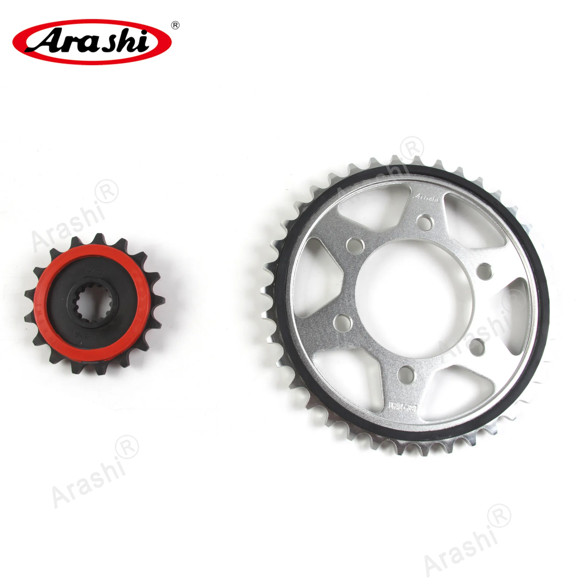 

Комплект приводных звездочек Arashi для KAWASAKI ZX10R ZX-10R / Ninja1000 / ZX1000 2004 2005, передняя Звездочка Цепи Передач 525, передняя 17T Задняя 39T