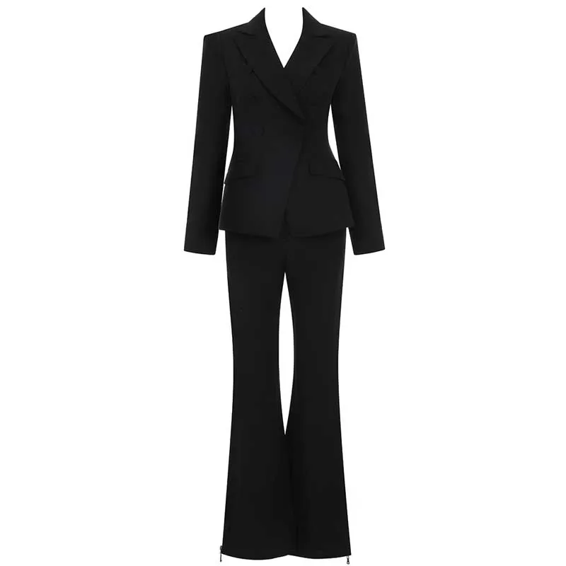 Оптовая продажа новинка 2019 комплект из 2 предметов красно-черное пальто с