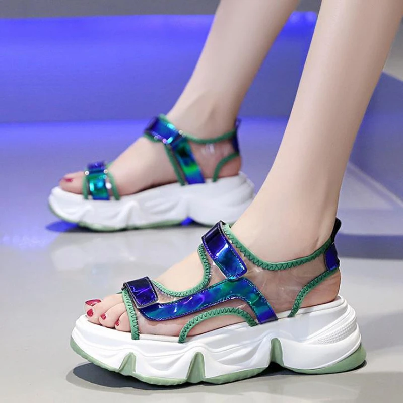 Женские спортивные сандалии Новинка лета 2020 Корейская версия универсальная