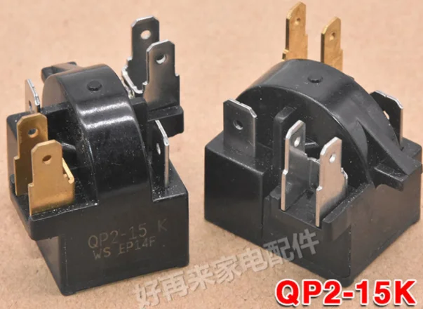 1 шт. Новый Стартер для холодильника 6 вилка компрессора стартер QP2 15K|Пульты ДУ| |