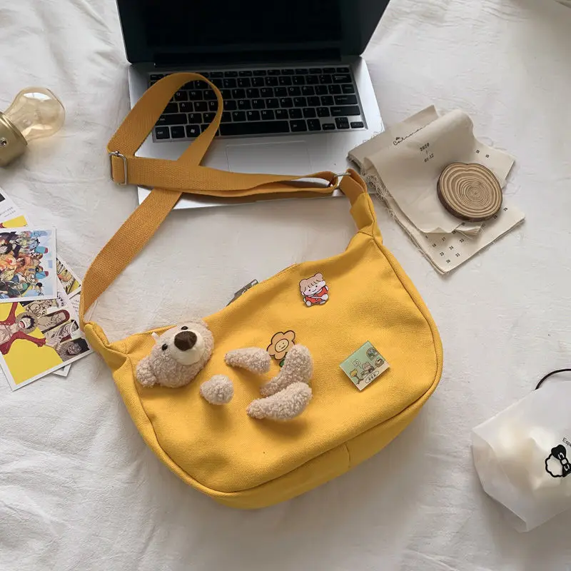 

Women's bags Shoulder bag for women net red canvas bag female bag messenger bag single shoulder bag ladies hand bags mini bag