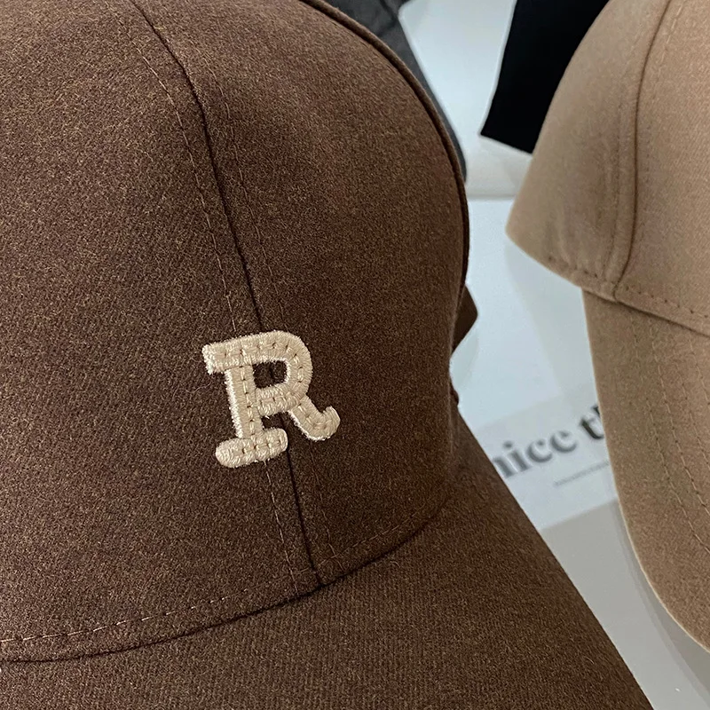 Стандартная бейсболка R регулируемая Женская кепка для показа окружности головы