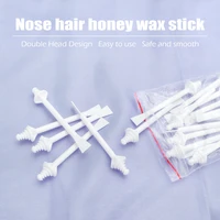 1030pc portable nasal hair removal stick smear wax stick disposable hair removal rod nose ear trimmer hair shaver for menwomen