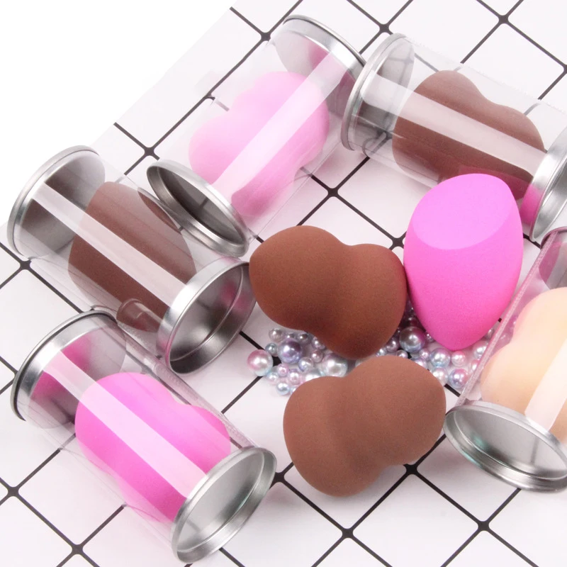 1 шт. спонж для макияжа компактный гладкая губка инструмент аксессуары тип