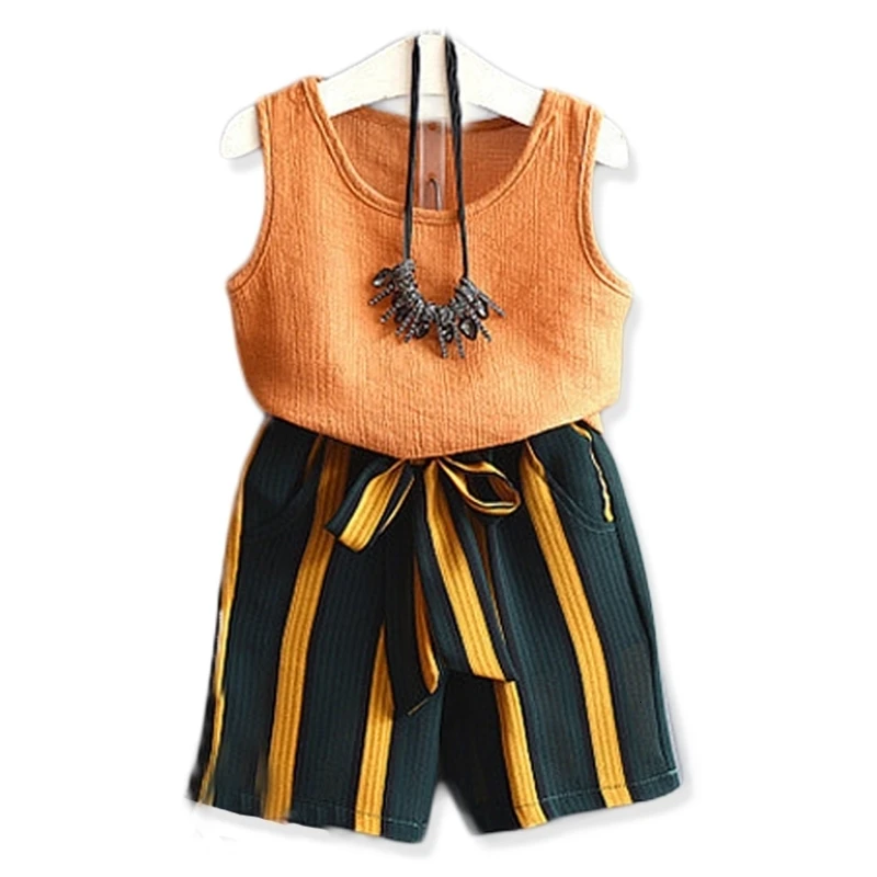 R &amp Z/2019 г. белая блузка с цветочным рисунком для маленьких девочек + юбка летний