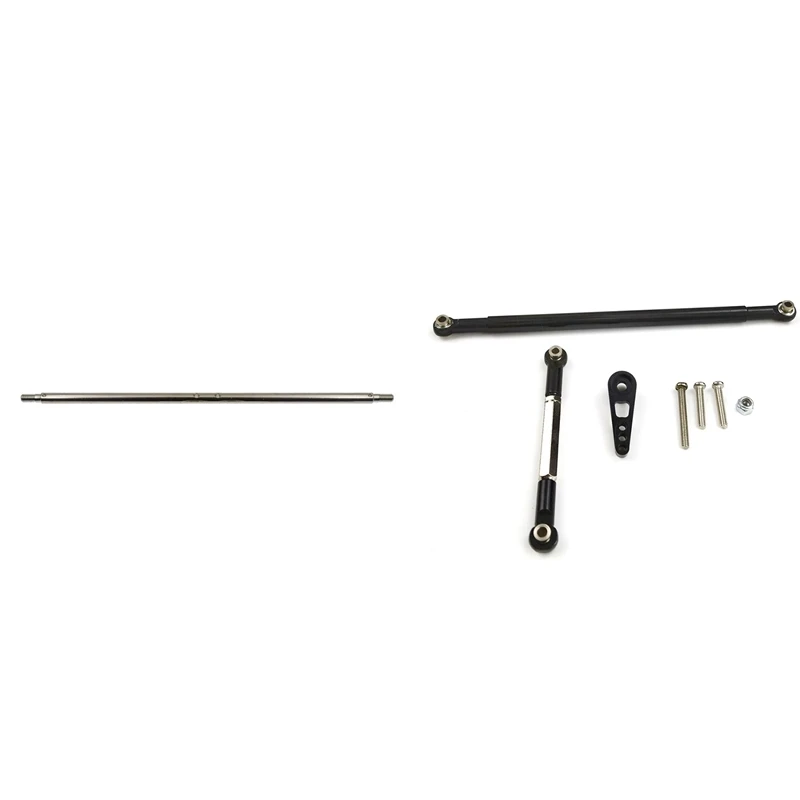 

Metal Steering Rod Servo Link Servo Arm with Metal Rear Bridge Axle Upgrade Accessories 1/12 RC Car Spare Parts
