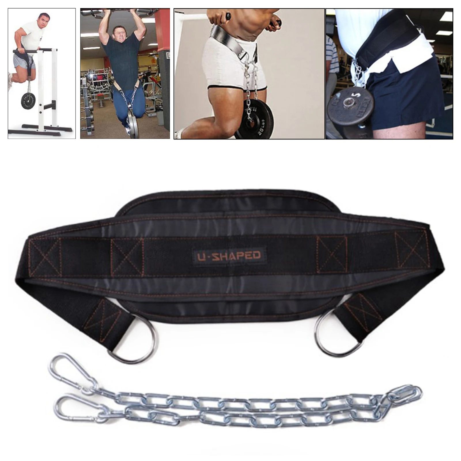 

Comfortable Padded Quilted Waistband with Chain Waistband