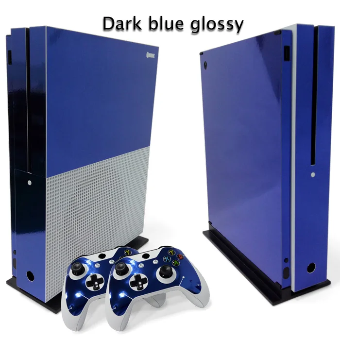 Углеродное волокно для X box one s Наклейка на консоль и 2 контроллера наклейка BOX ONE S