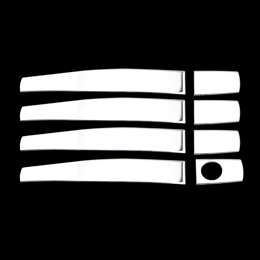 Автомобильная наклейка на дверную ручку отделка двери из нержавеющей стали