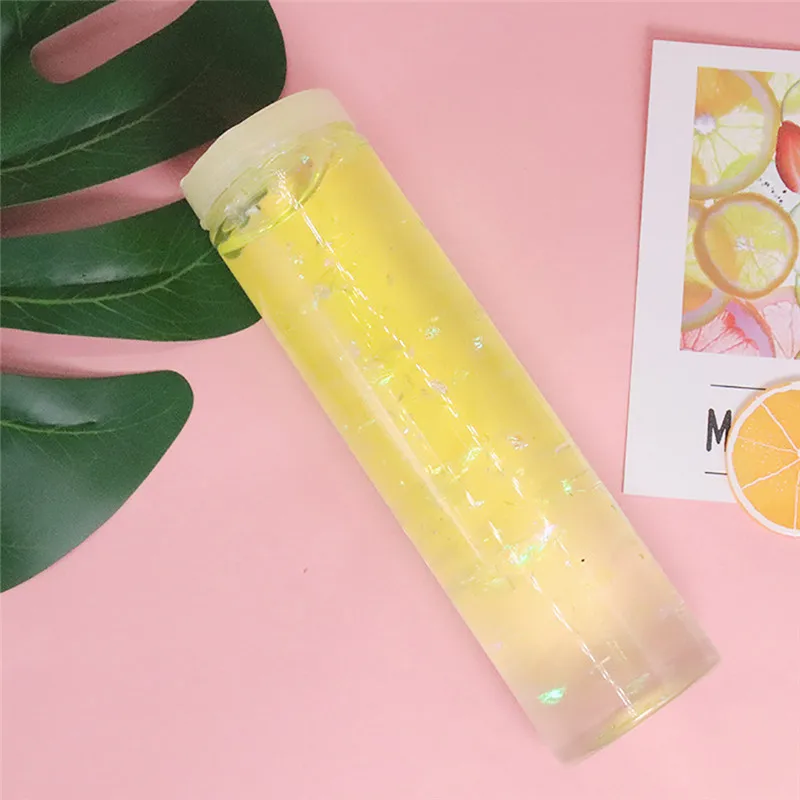 Слайм DIY звездное небо кристалл вспениваемая глина с блестками аксессуары слайм