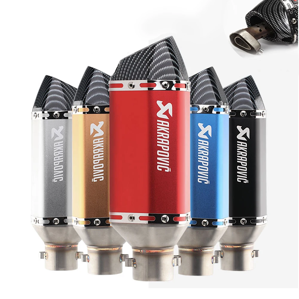Akrapovic выхлопная труба мотоцикла для YAMAHA tw wr 450f wr250f wr450f x max yz125 yz250 yz85 yz250f banshee 350 VESPA