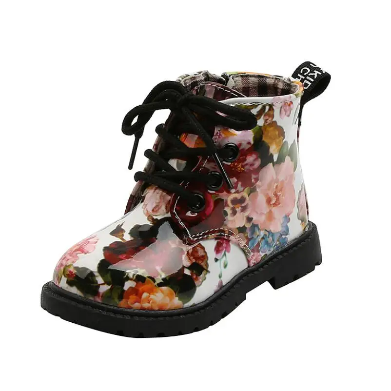 Осенне-зимние детские короткие ботинки для мальчиков и девочек спортивная обувь