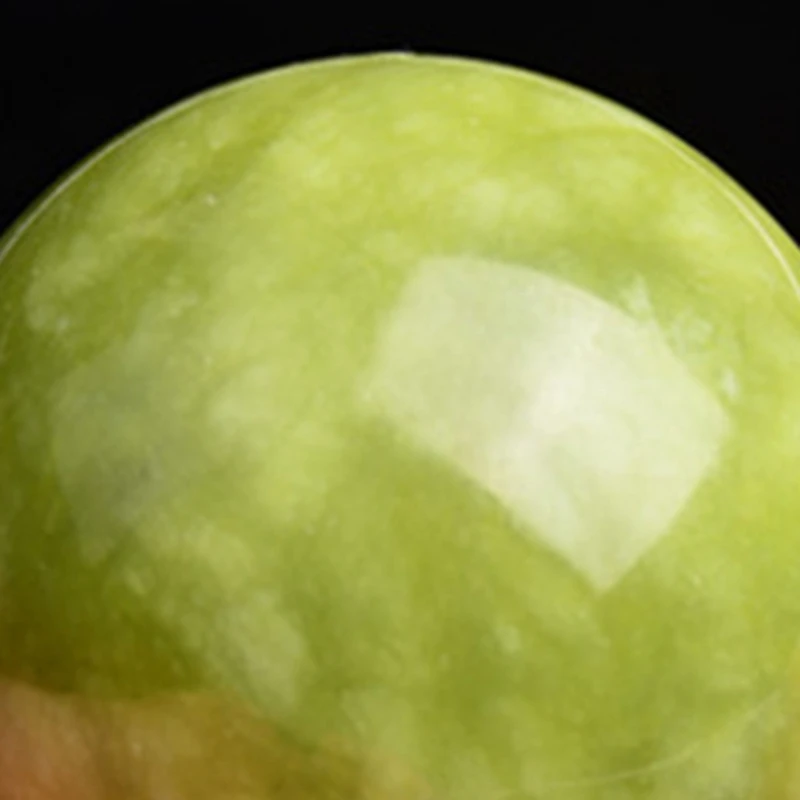 

2PCS Marble Jade Baoding Chinese Health Stress Exercise Balls for Relaxation Relief Therapy Hand Care Tool