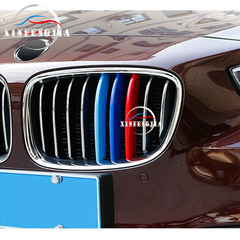

For BMW 5 Series GT F07 10-17 M 3 Color Front Kidney Air Grille Grill Cover Trim