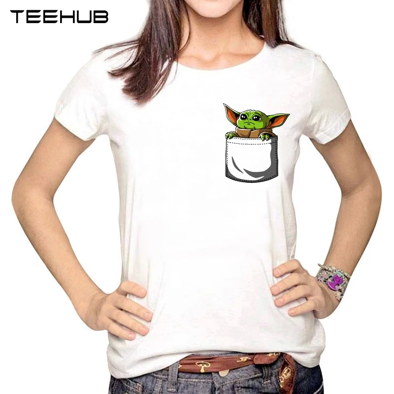 Женская футболка с короткими рукавами принтом Звездные войны модные футболки