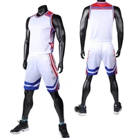 high quality new mens basketball jerseys sets college team sports training suit clothes breathable male uniform tracksuit print