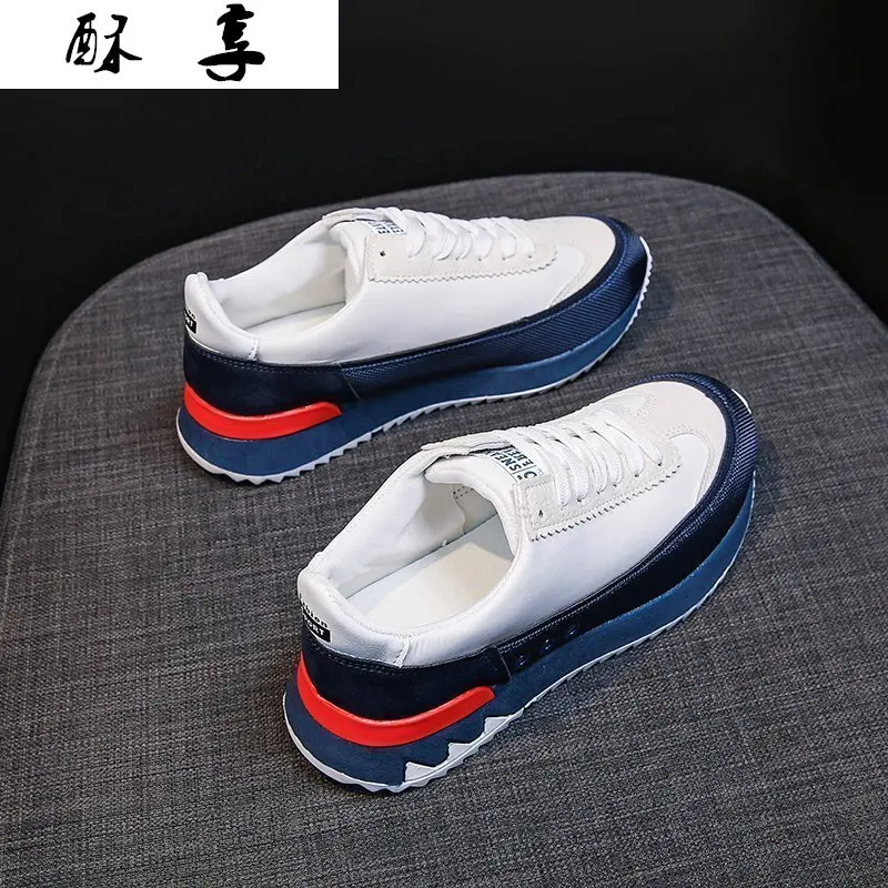 

Новинка Весна 2021 женская повседневная обувь на толстой подошве модная женская удобная обувь для бега повседневная женская обувь с вулканиз...