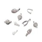 15 шт.компл. латуни ледоруб пешня смешанные Цвет зажимы для подвески застежки для изготовления украшений, аксессуары Findings, три размера