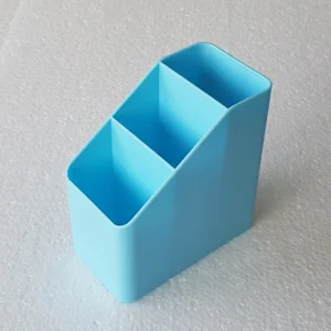 BLUE 1 шт. Многофункциональный пластиковый ПП Настольный ящик для хранения чехол 4 сетки подсетка макияж косметический держатель настольный карандаш ручка Органайзер CL-2515 - Цвет: BLUE