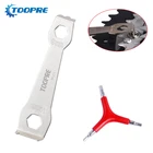 Набор Шатунов для велосипеда, инструменты для ремонта болтов и гаечных ключей стальной держатель для горного велосипеда, инструмент для снятия шатуна, Шестигранник, Аксессуары для велосипеда