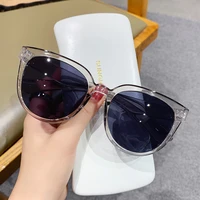 yooske 2021 womens sunglasses fashion big round sun glasses for female oversized shades vintage jelly color pink sunglass uv400