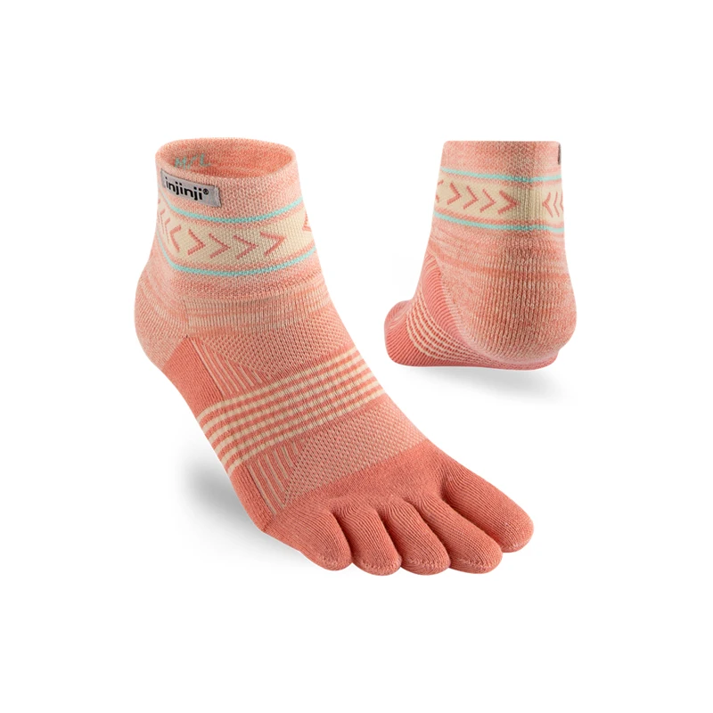 Injinji женские короткие носки для бега быстросохнущие дышащие спортивные COOLMAX