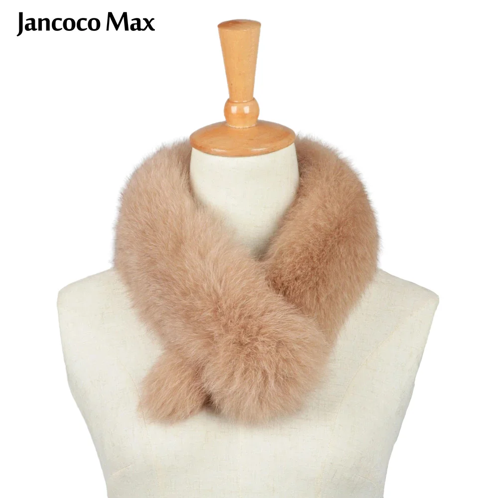 

Jancoco Max New Style Women's Real Fox Fur Scarf Winter Warm Lovely Collars Top Quality Fashion Muffler S7204