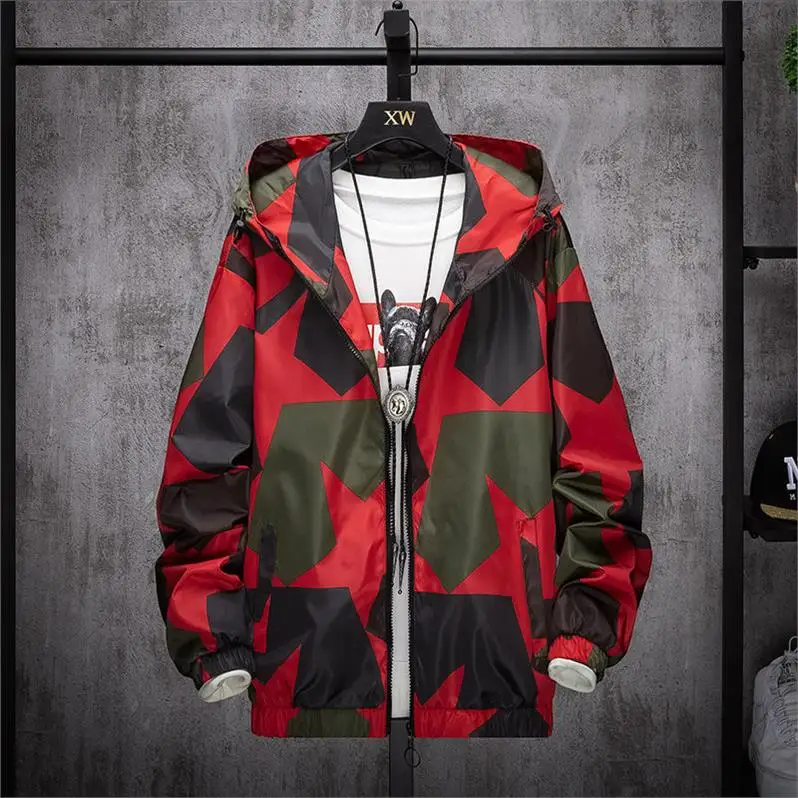 Куртка мужская камуфляжная на молнии двусторонняя ветровка пилот куртка бомбер