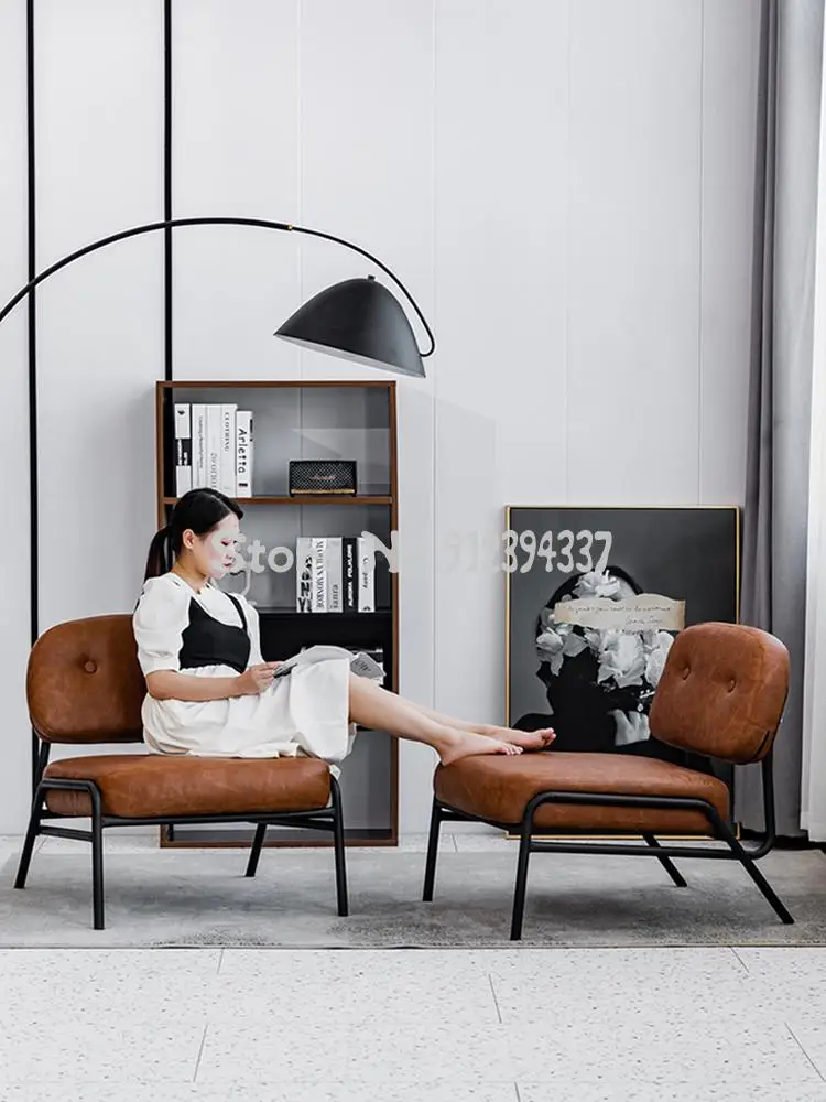 Скандинавский Одноместный стул легкое роскошсветильник кресло для гостиной