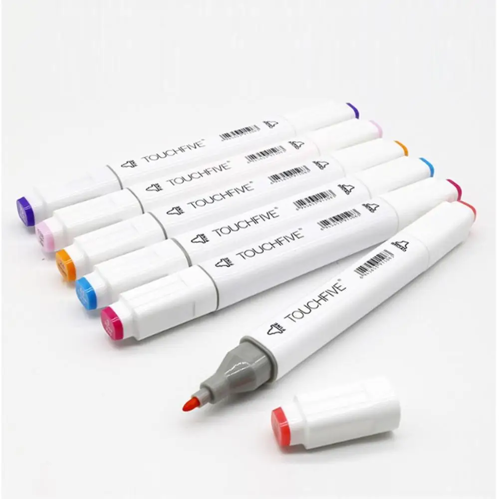 Многоцветные маркеры 30 шт./компл. Перманентный Профессиональный фломастер для