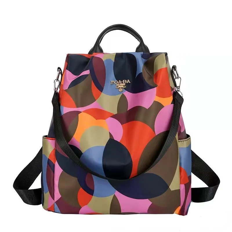 

Новинка 2021, двухцелевой нейлоновый рюкзак из ткани Оксфорд, модная повседневная Вместительная дорожная сумка