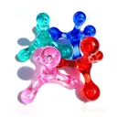 Ручной массажер для тела, массажная шариковая палочка для спины, плеч, рук, ног, бедер, инструмент для массажа тканей, инструменты для расслабления здоровья