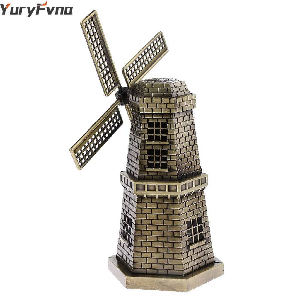Металлическая голландская статуя ветряной мельницы YuryFvna строительная