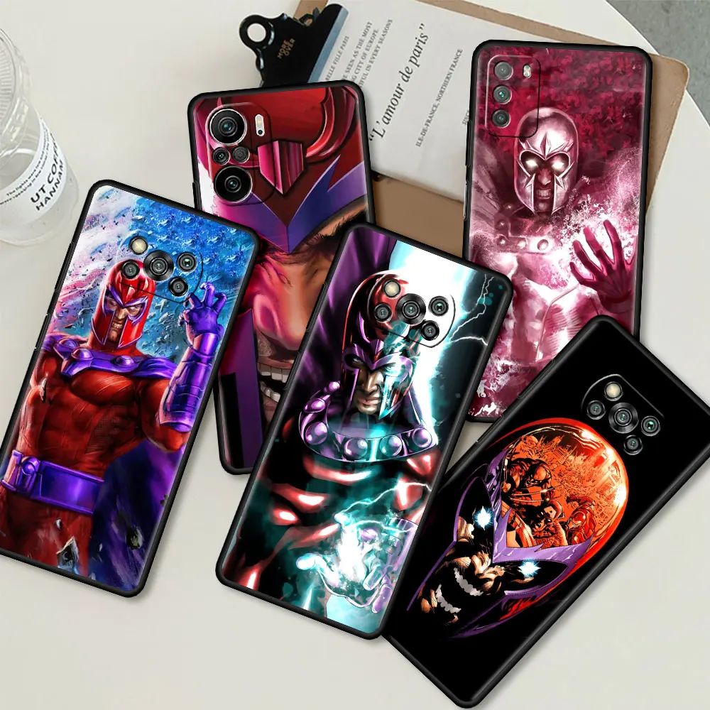 

MARVEL Soft Capas for Xiaomi Mi Poco X3 NFC M3 Phone Case Pocophone F1 F3 GT For Redmi K40 Pro Mi 11 Lite Magneto