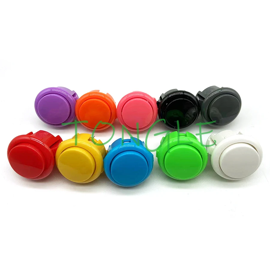 

1PCs High Quality Copy SANWA OBSF-30 Round Push Button 30mm Arcade Switch for DIY Joystick Set PC PS/3 XBOX Pandora Game Parts