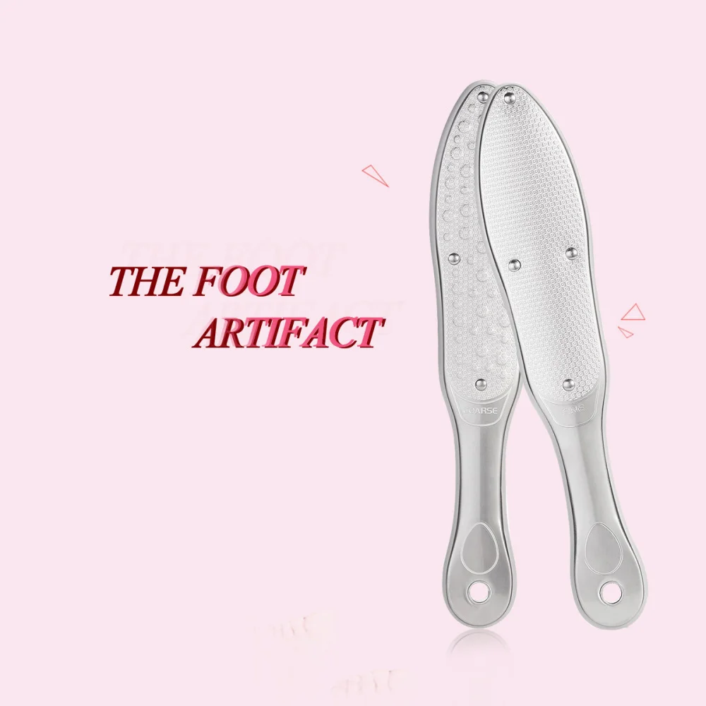 

Professional Sunflower Stainless Steel Calluse Remover Pedicure File Pedicure Scrubber for Hard Skin (Grey)