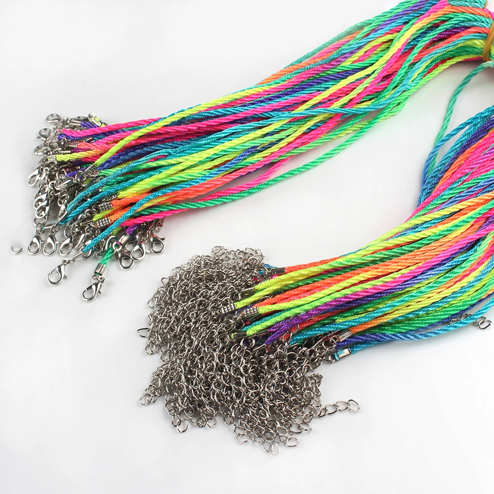 Плетеный шнур из натуральной кожи ручной работы красивые ожерелья с подвесками