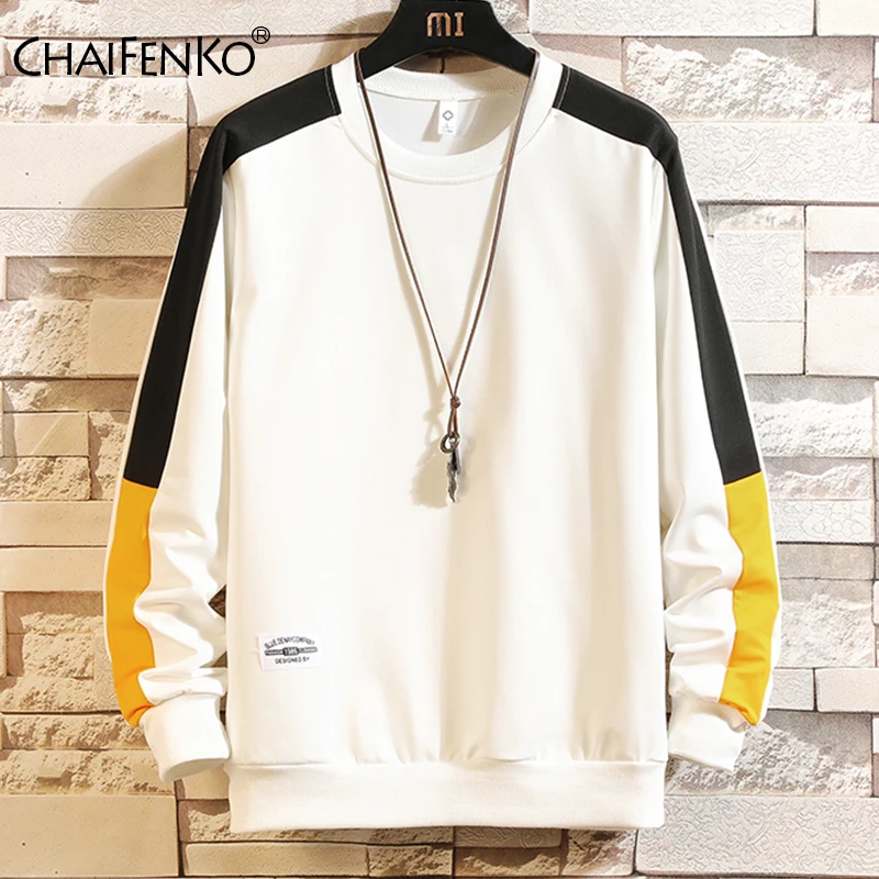 

CHAIFENKO модный брендовый Мужской пуловер свитшоты 2020 весна осень Харадзюку мужские толстовки хип-хоп Уличная одежда с капюшоном
