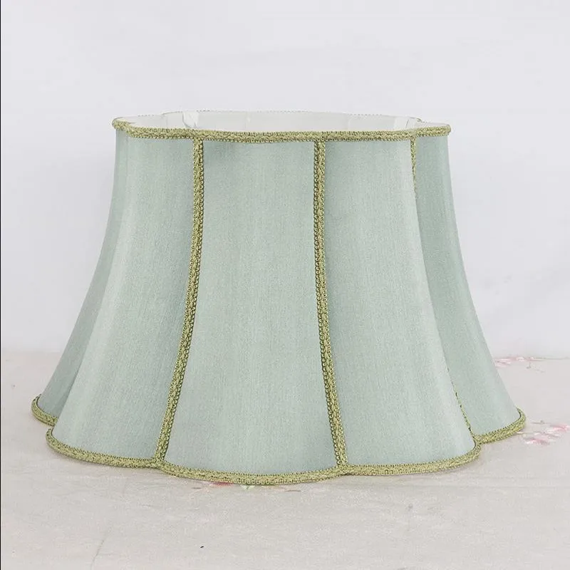E27 Art Deco Lamp shade for table lamp floor lamp shade fabric  light blue lampshades modern style lamp cover enlarge