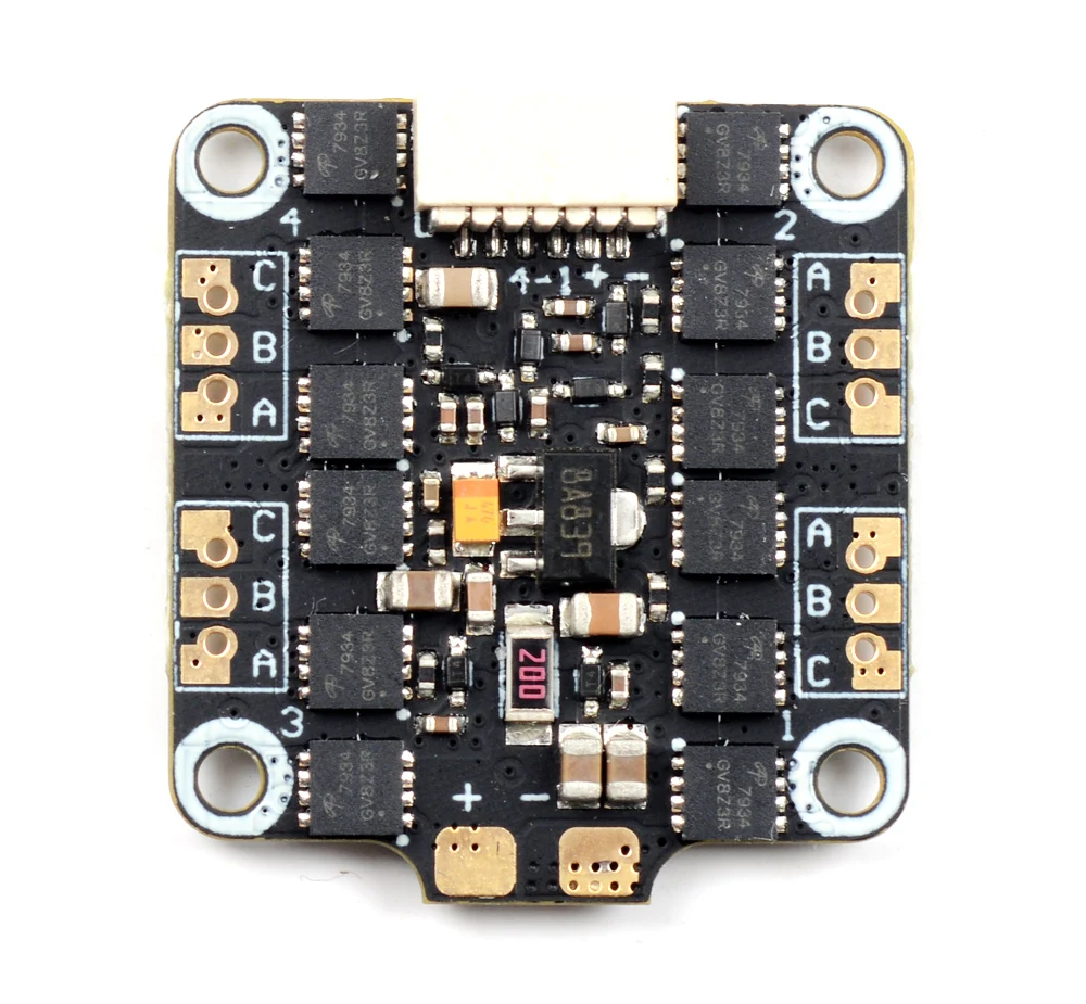TalonX 15A 4 в 1 2-4S BLHeli_S/Dshot 600 ESC электронный регулятор скорости для RC гоночного дрона квадрокоптера аксессуары