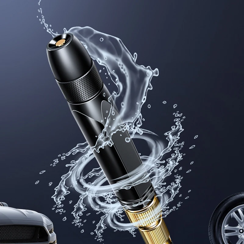 

2021 New Car Wash Water Gun Direct Nozzle Adjustable Water Gun Garden Watering Flowers Vegetables Spraying Car Wash Artifact