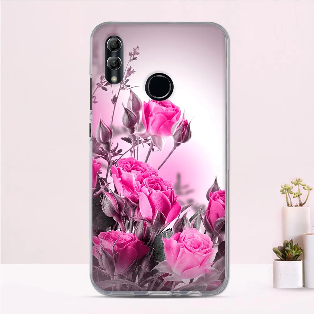 Чехол для телефона чехол huawei Honor 10 Lite мягкий силиконовый тонкий из ТПУ P Smart 2019 POT-LX3