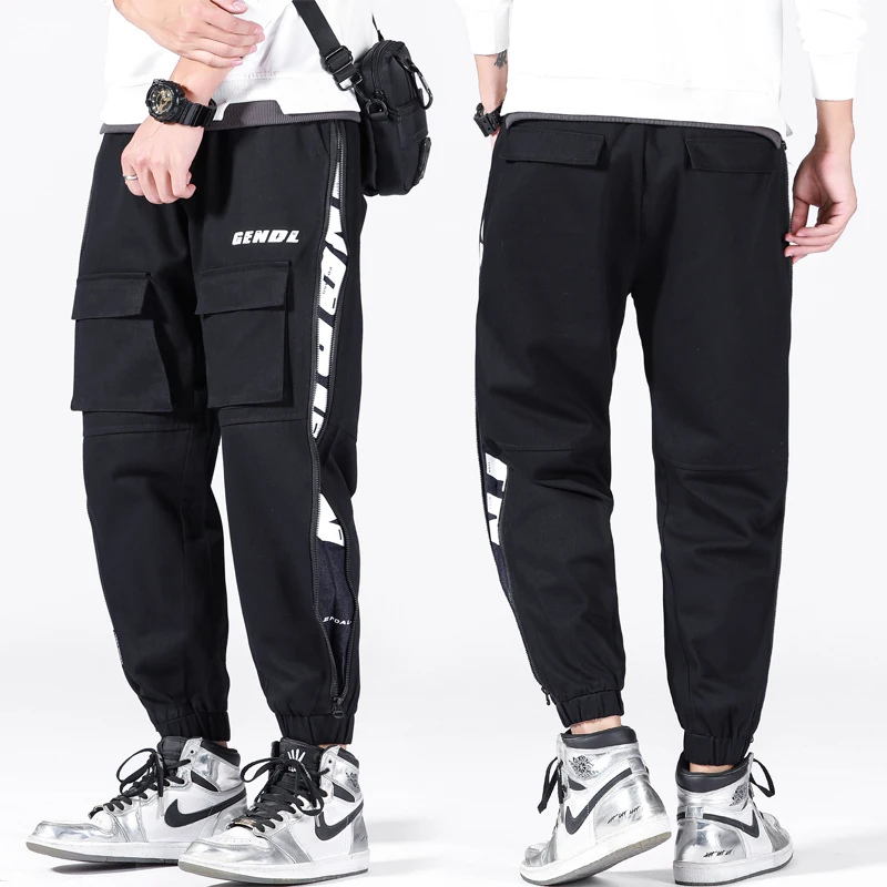 

Cargo pants men trousers casual pants joggers cropped trousers