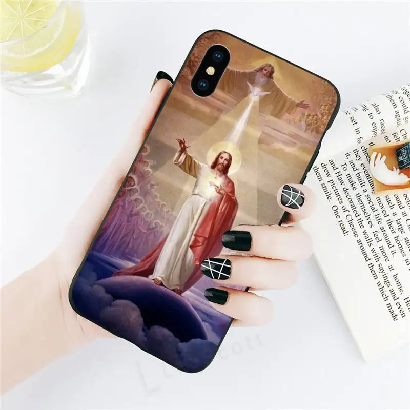 

Jesus Sacred Heart Phone Case for iPhone 11 12 pro XS MAX 8 7 6 6S Plus X 2020 XR Mini