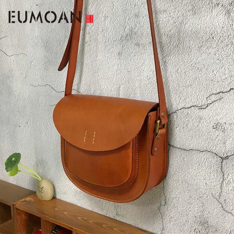 Женские кожаные сумки EUMOAN винтажные Мини на плечо с принтом розы|Сумки ручками| |
